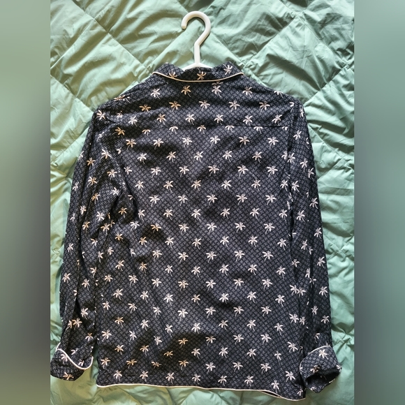 Topshop silky blouse with small flower pattern - Picture 2 of 4